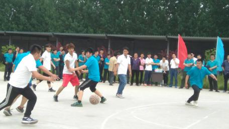 济南一机“五四”青年节举办三人制篮球角逐